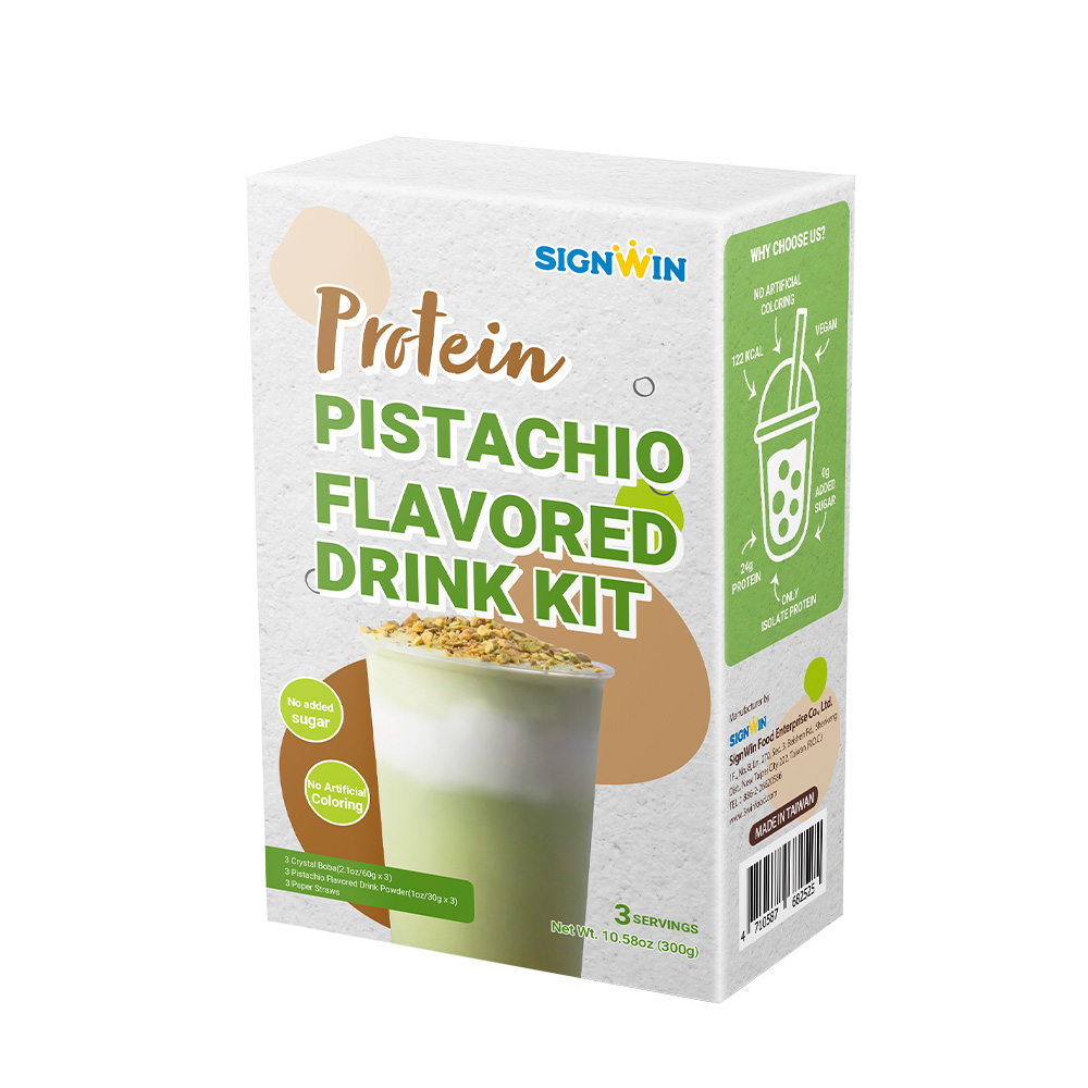Protein Pistachio Flavored Drink Kit