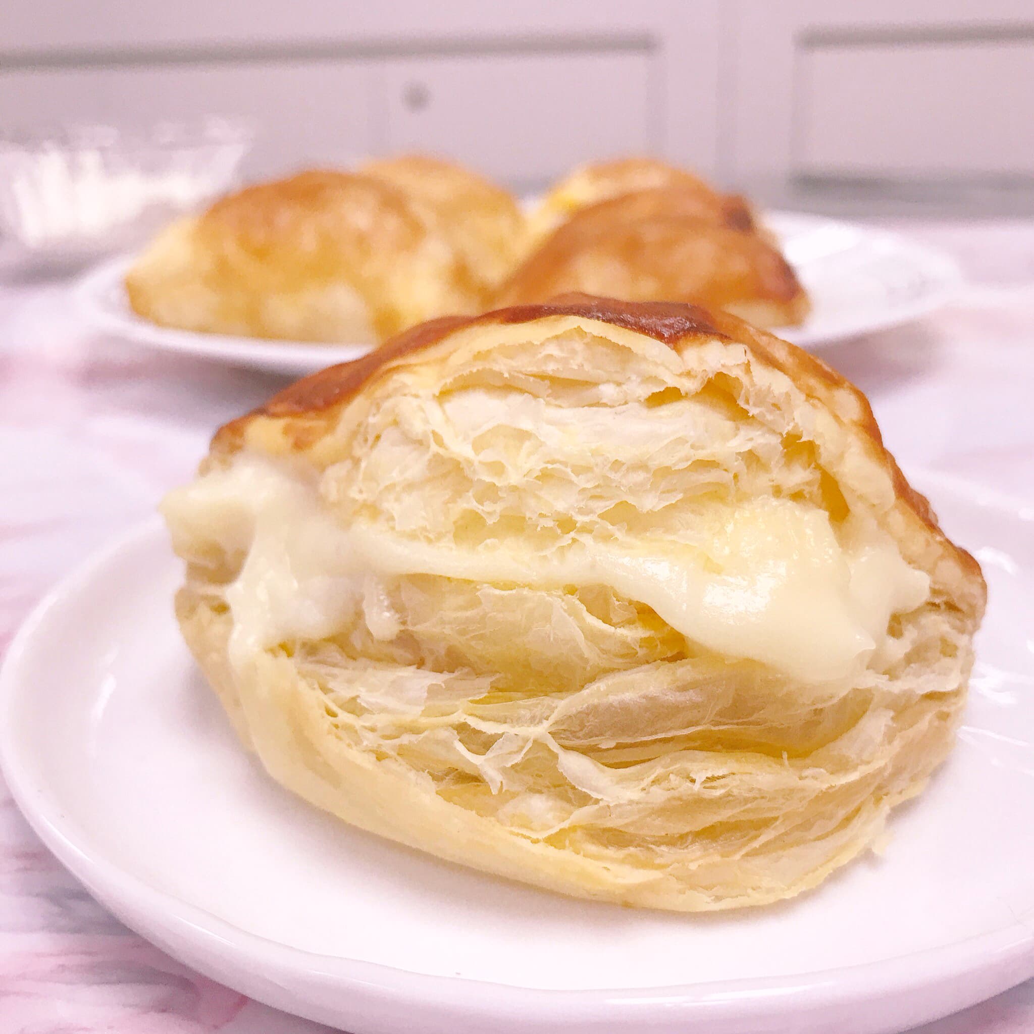 Custard Mille Apple Pie                                                                             